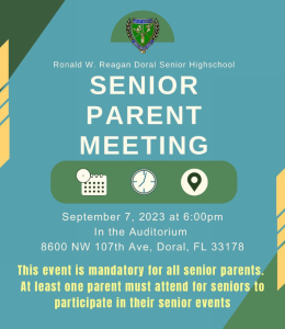 Senior Parent Night @ Auditorium